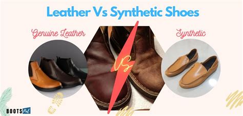 synthetic material shoes|leather vs synthetic materials.